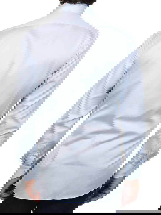 ﻿Xacus Camicia Xacus Tessuto Thomas Mason Celeste Nuovo