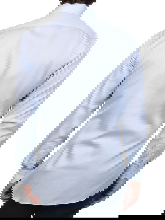 Xacus Camicia Xacus Rigata Tessuto Thomas Mason Bianco Spedizione Gratuita
