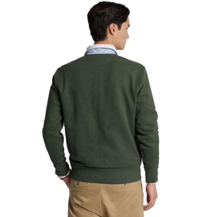Polo Ralph Lauren Felpa Polo Ralph Lauren Rugby Verde Spedizione gratuita