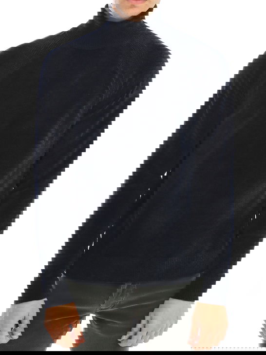 Rrd Maglia RRD Velvet Turtlenck Blu Saldi Di Fabbrica