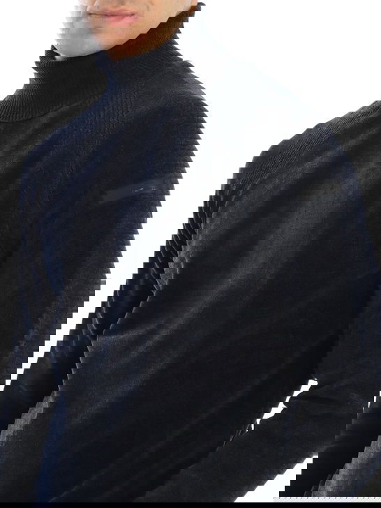 Rrd Maglia RRD Velvet Turtlenck Blu Saldi Di Fabbrica