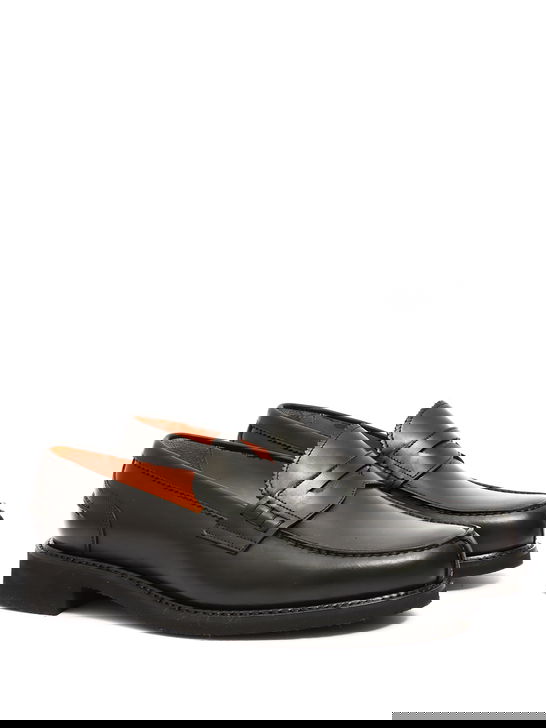 Berwick 1707 Mocassini Berwick 1707 Vibram Nero Vendita Calda