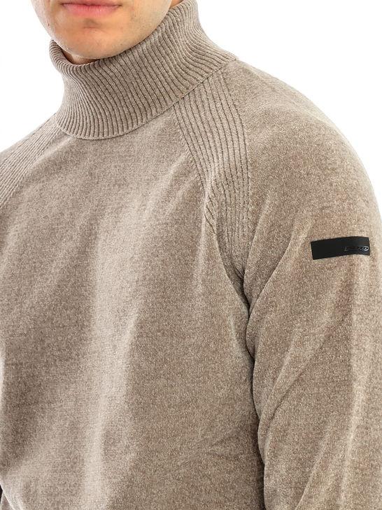 Rrd Maglia RRD Velvet Turtlenck Beige Offerta