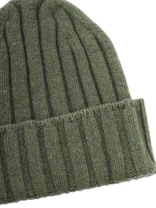 Bl'ker Cappello Bl'ker Cashmere Verde In Vendita