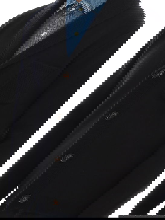 Rakki Cardigan Rakkì Sciallato Nero I Più Venduti