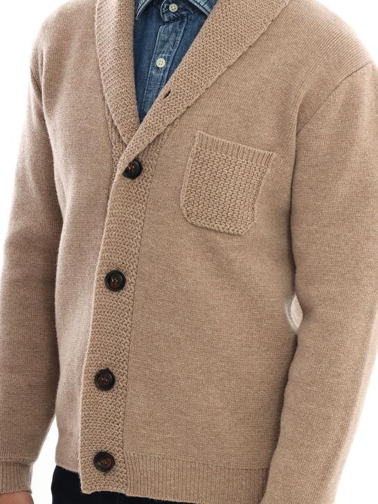 Rakki Cardigan Rakkì Sciallato Beige Vendite Flash