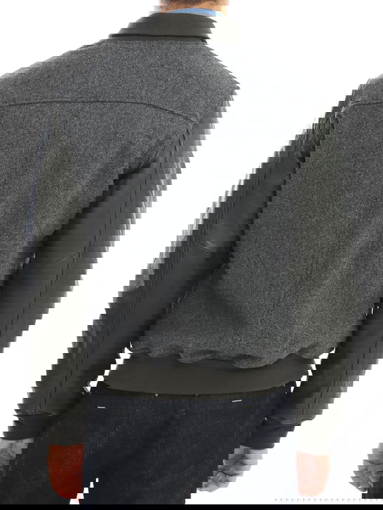 Proleather Giubbino Proleather College Grigio Negozi Online