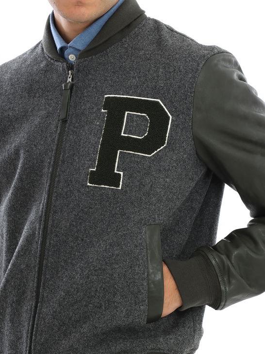 Proleather Giubbino Proleather College Grigio Negozi Online