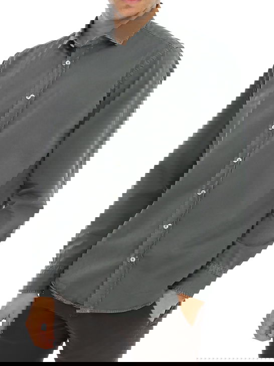 Bastoncino Camicia Bastoncino Gabardina Grigio Promozione Limitata