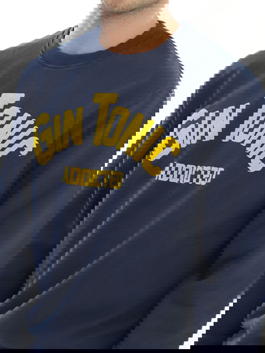 Mc2 Saint Barth Felpa MC2 Saint Barth Blu Offerta