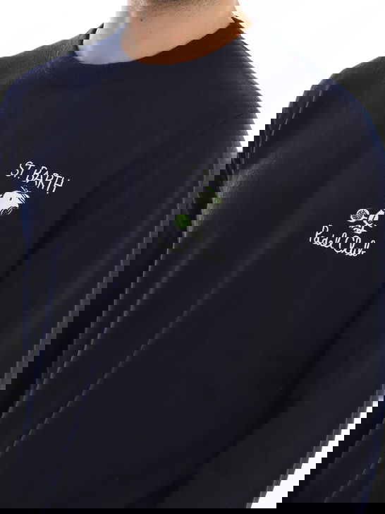 Mc2 Saint Barth Maglia MC2 Saint Barth Blu In Vendita