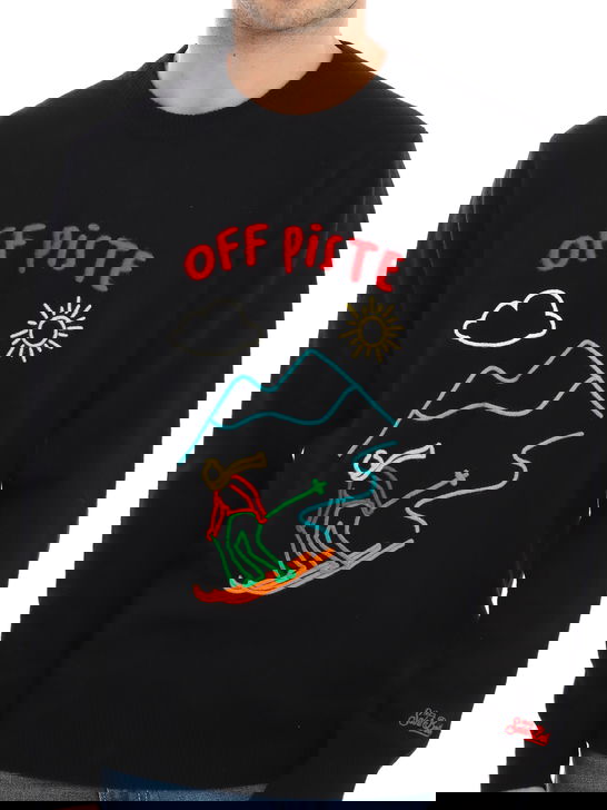 Mc2 Saint Barth Maglia MC2 Saint Barth Nero Vendite Flash
