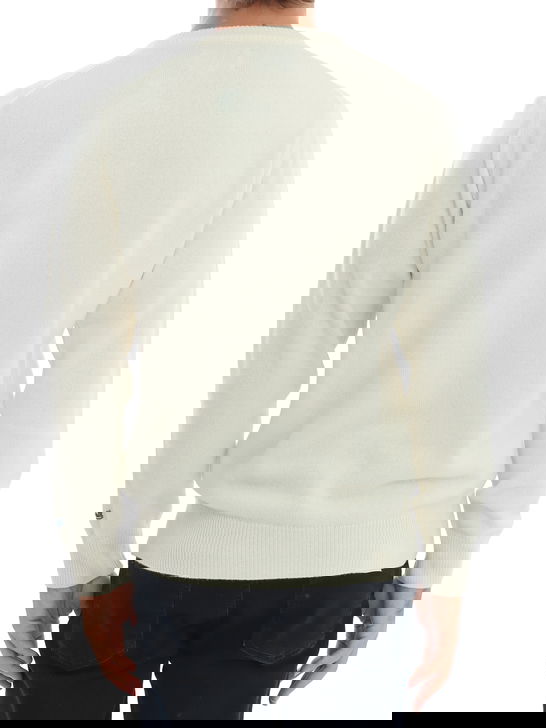 Mc2 Saint Barth Maglia MC2 Saint Barth Bianco In Saldo
