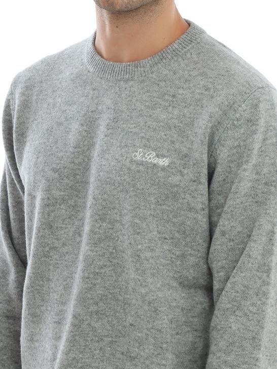 Mc2 Saint Barth Maglia MC2 Saint Barth Grigio Italia