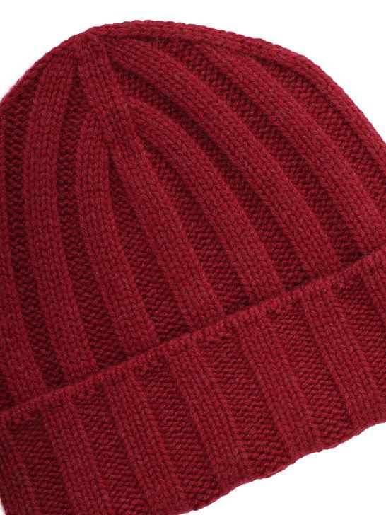 Barna Cashmere Cappello Barna Cashmere Bordeaux Qualità Garantita