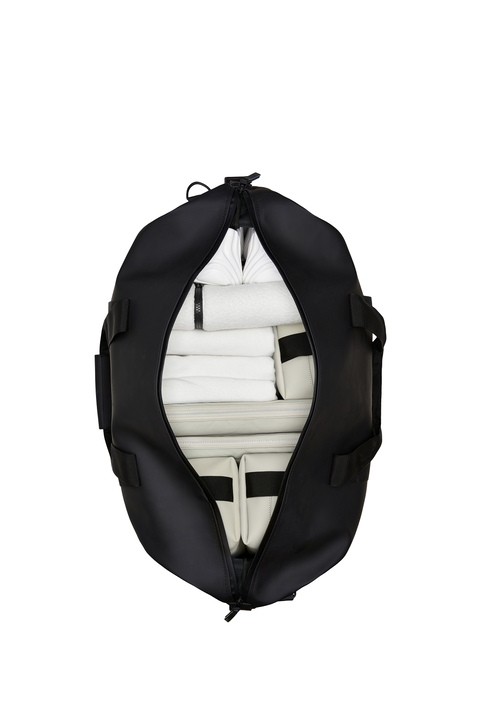Rains Borsa Rains Weekend Bag Large Nero Vendite Flash