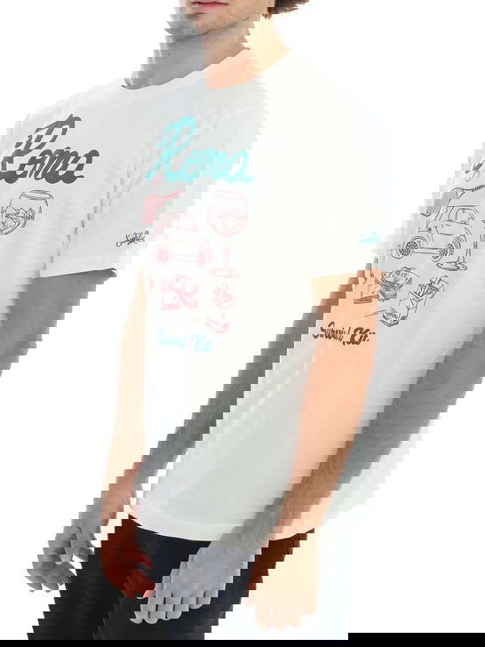 Mc2 Saint Barth T-Shirt MC2 Saint Barth Bianco Sconti VIP