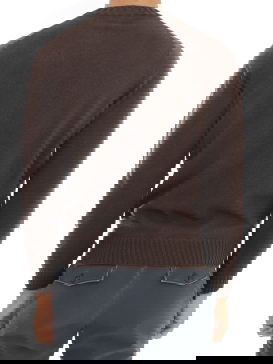 Magazzino Ricambi Maglia Magazzino Ricambi Cashmere Marrone Shopping Online
