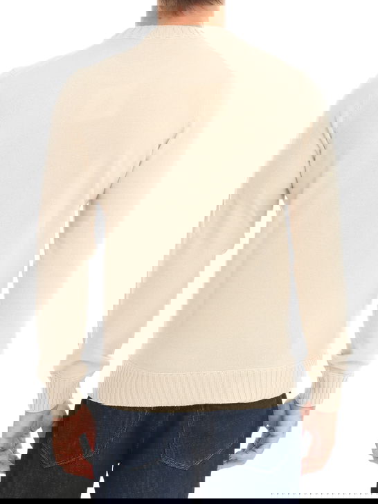 Magazzino Ricambi Maglia Magazzino Ricambi Cashmere Beige Prezzo Ridotto
