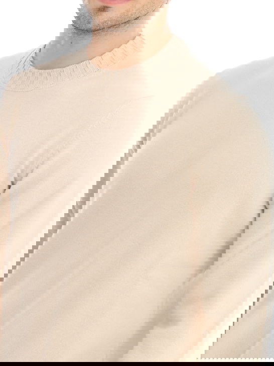 Magazzino Ricambi Maglia Magazzino Ricambi Cashmere Beige Prezzo Ridotto