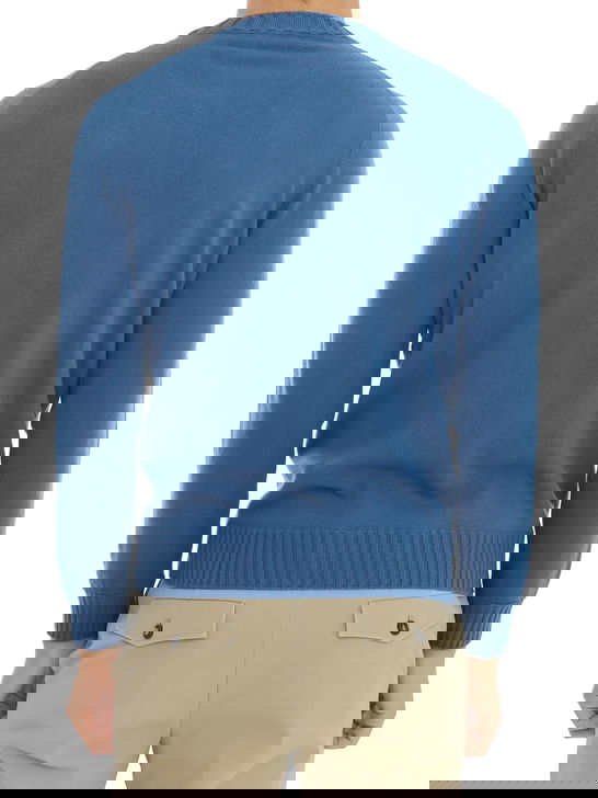 Magazzino Ricambi Maglia Magazzino Ricambi Cashmere Azzurro Sottocosto