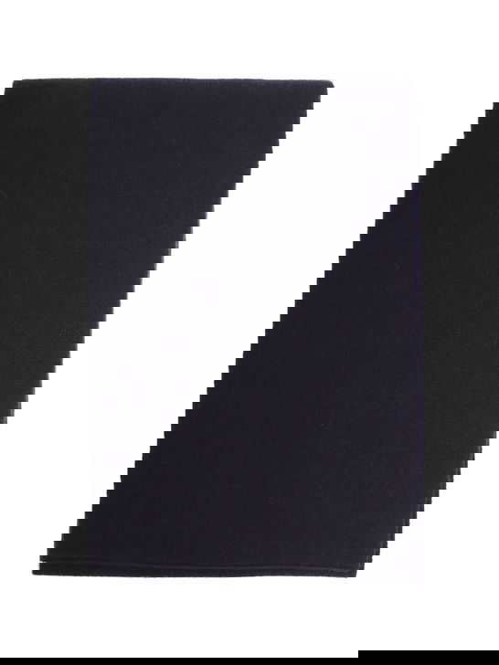 Barna Cashmere Sciarpa Barna Cashmere Bicolore Blu/Marrone Nuovo