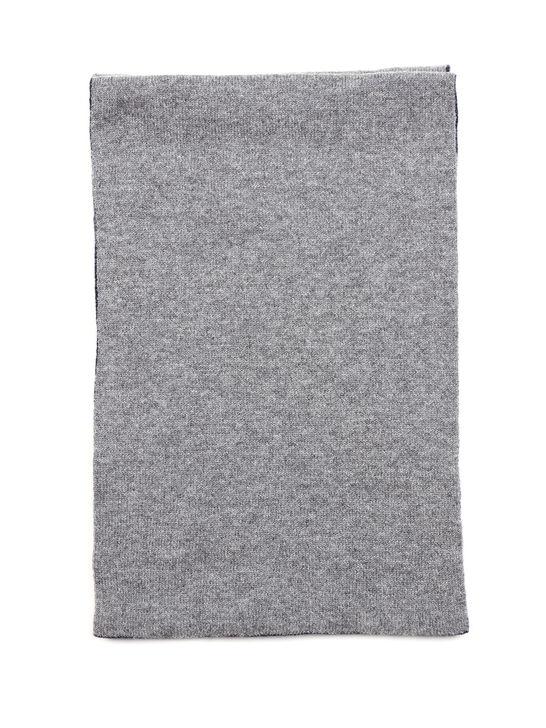 Barna Cashmere Sciarpa Barna Cashmere Bicolore Blu/Grigio Qualità
