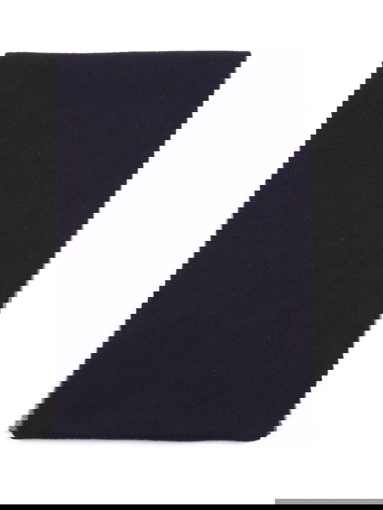 Barna Cashmere Sciarpa Barna Cashmere Bicolore Blu/Grigio Qualità