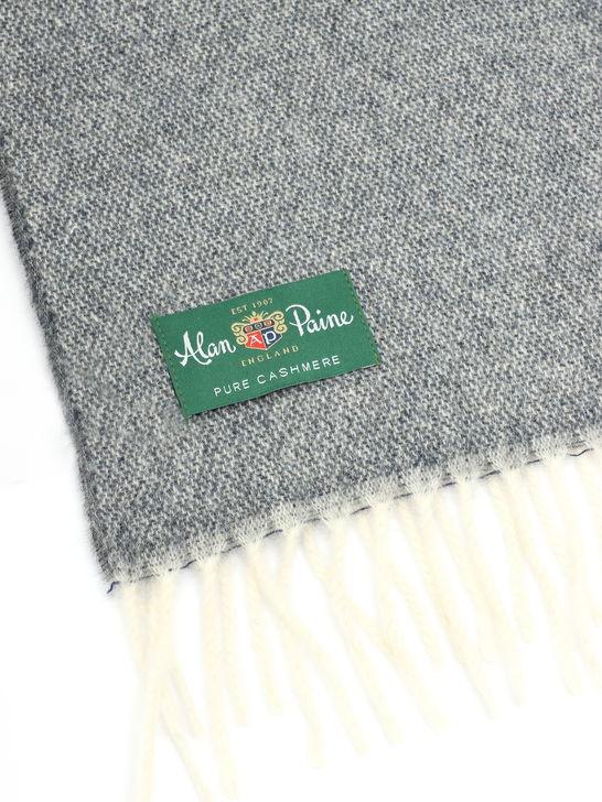 Alan Paine Sciarpa Alan Paine Tackely Cashmere Blu Acquista Ora