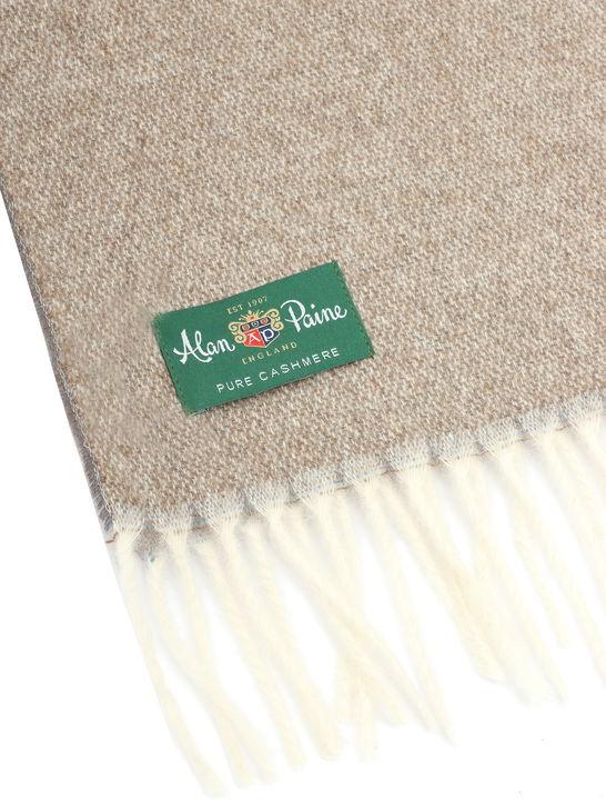Alan Paine Sciarpa Alan Paine Tackely Cashmere Marrone/Azzurro Outlet