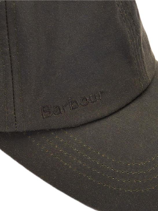 Barbour Cappello Barbour Wax Sport Verde Promozione Limitata