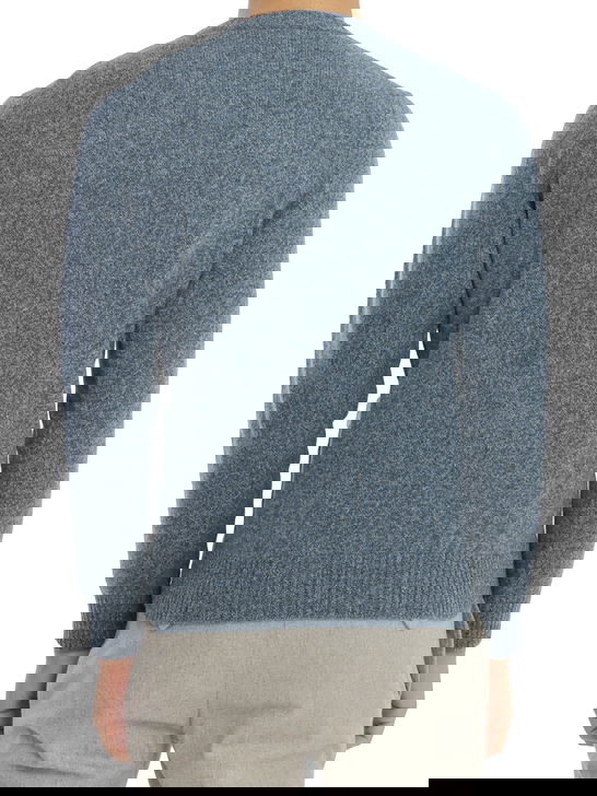 Magazzino Ricambi Maglia Magazzino Ricambi Mouliné Grigio Prezzo Ridotto