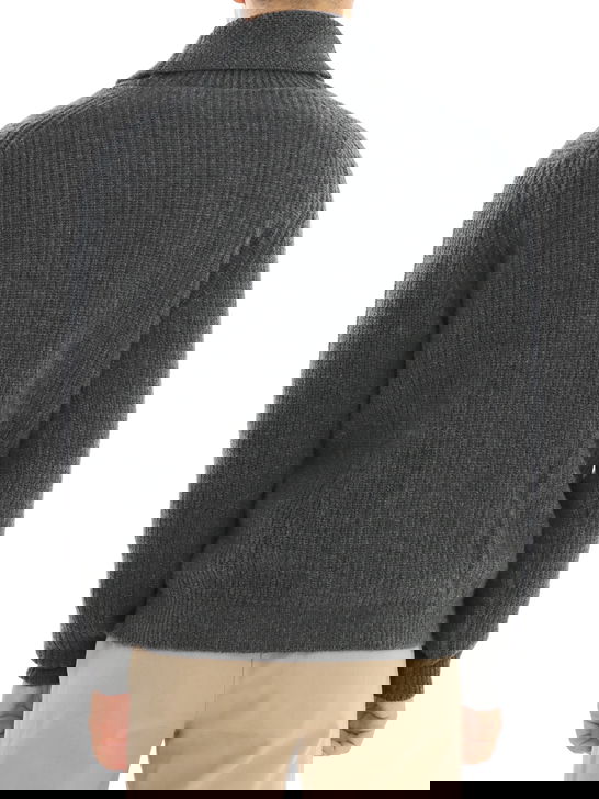 Rakki Cardigan Rakkì Sciallato Grigio Economico