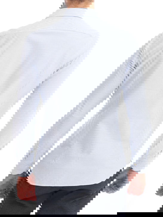Tintoria Mattei Camicia Tintoria Mattei Oxford Bianco Trasporto libero internazionale