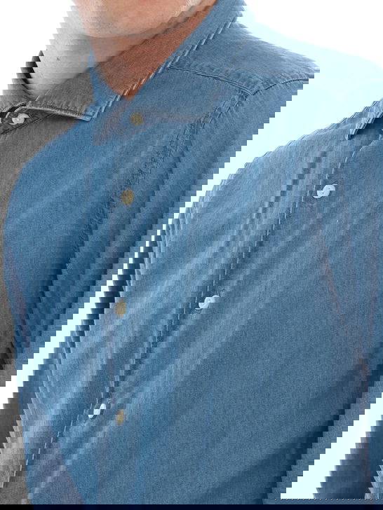 Tintoria Mattei Camicia Tintoria Mattei Denim Esporta salva