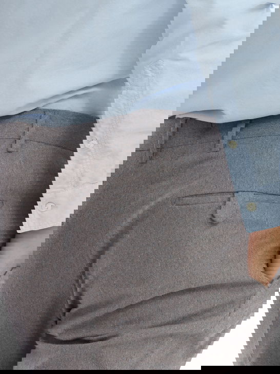 Devore Incipit Pantaloni Devore Incipit Solaro Grigio Duty-free