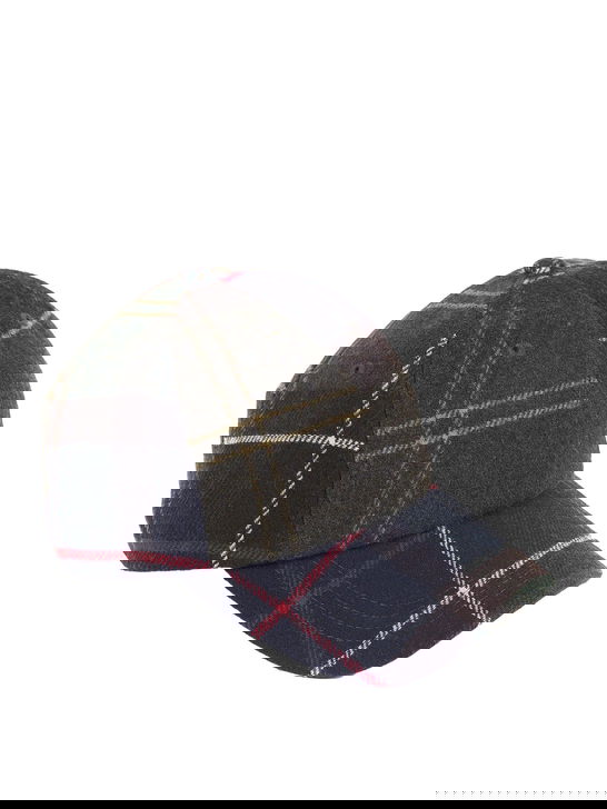 Barbour Cappello Barbour Galingale Tartan Verde Sconto