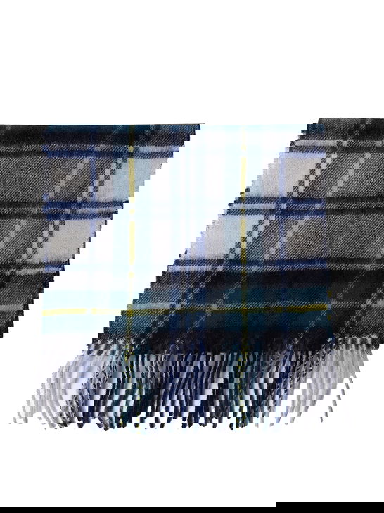 Barbour Sciarpa Barbour New Check Tartan Verde Saldi
