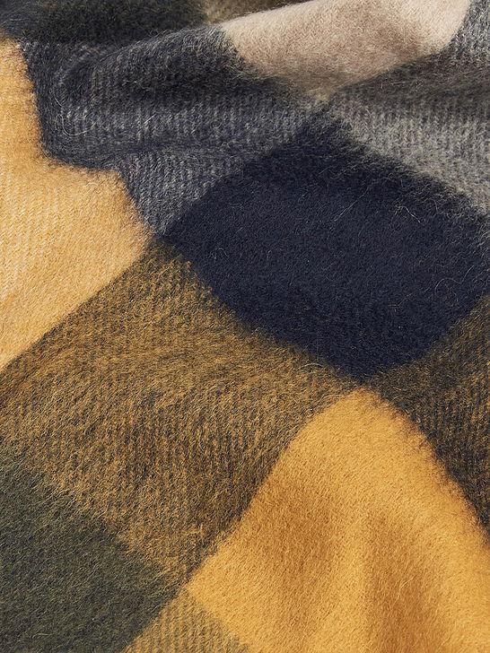 Barbour Sciarpa Barbour Quadri Beige Offerte