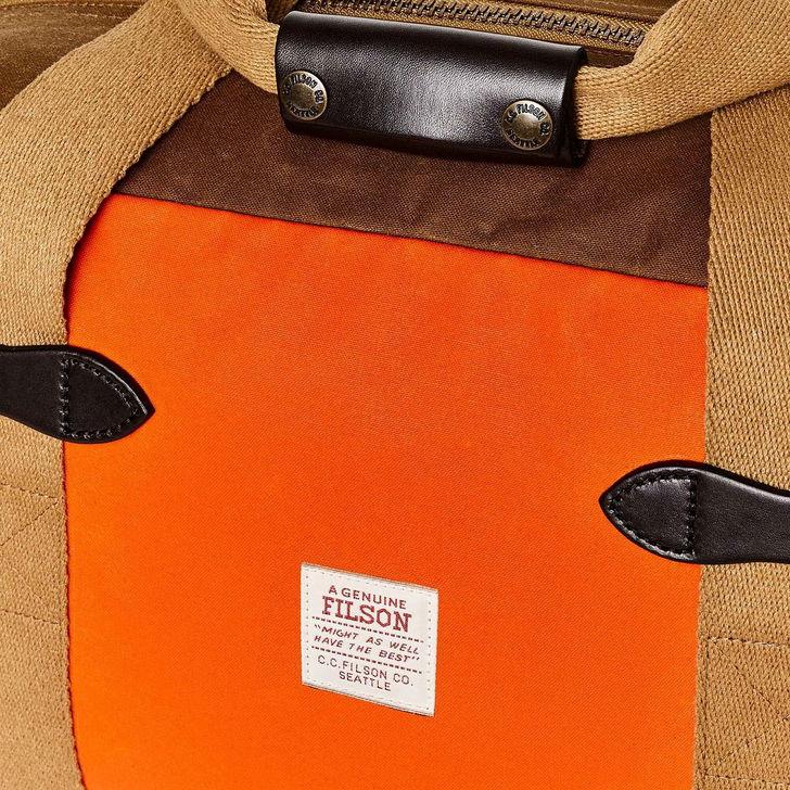 Filson Borsone Filson Small Duffle Arancio I Più Venduti