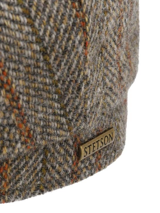 Stetson Coppola Stetson Hatteras Herringbone Stripe Grigio Spedizione gratuita