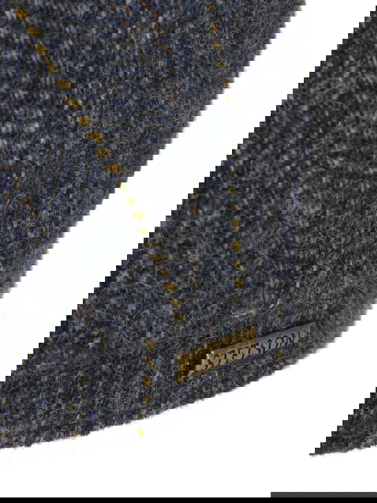Stetson Coppola Stetson Hatteras Herringbone Stripe Blu Sconto di tempo limitato