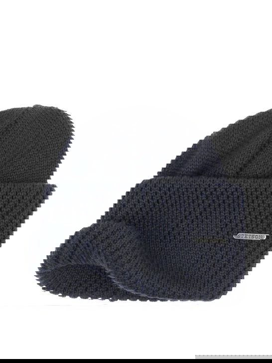 Stetson Cappello Cuffia Stetson Northport Blu Offerta natalizia