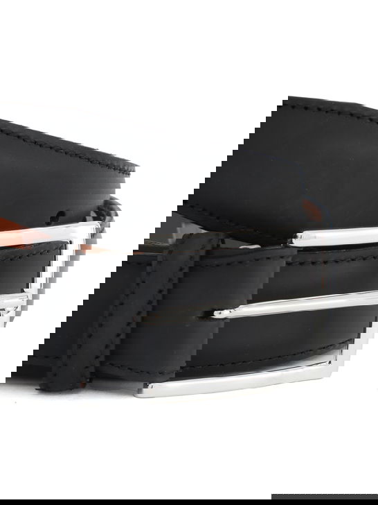 Berwick 1707 Cintura Berwick 1707 Pelle Cross Nero Smaltimento dello stoccaggio