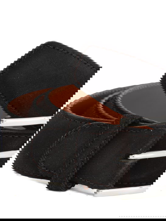 Berwick 1707 Cintura Berwick 1707 Pelle Suede Marrone Vendita calda