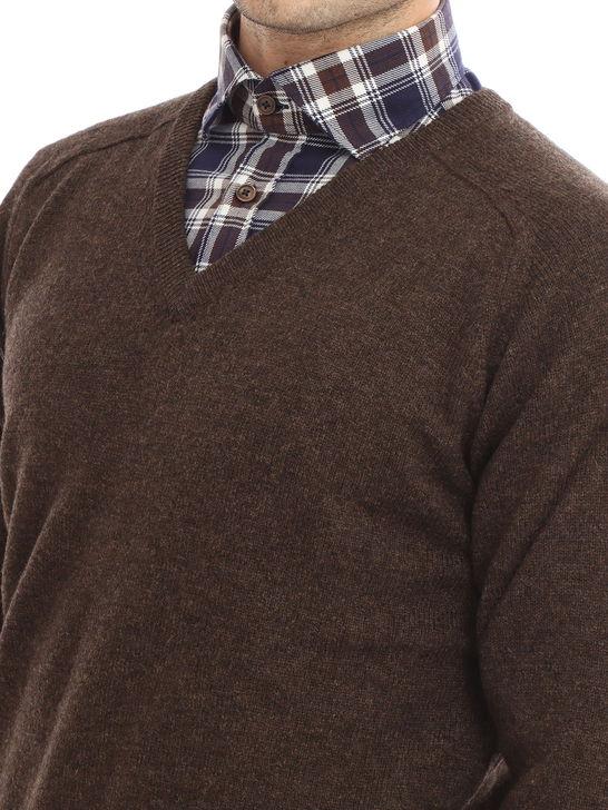 Alan Paine Maglia Alan Paine Kilsyth Marrone Rilascio limitato