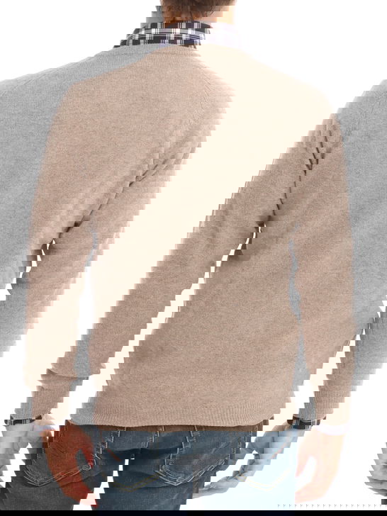 Alan Paine Maglia Alan Paine Kilsyth Beige Latest stili