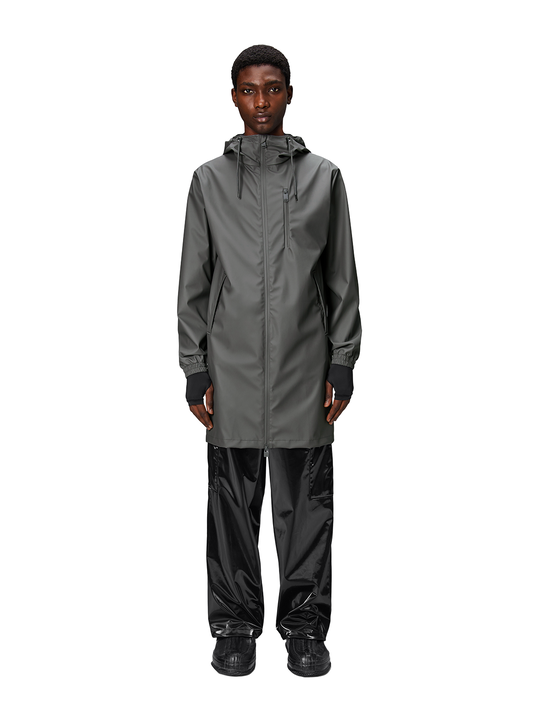 Rains Impermeabile Rains Long Storm Breaker Grigio Promozione temporanea