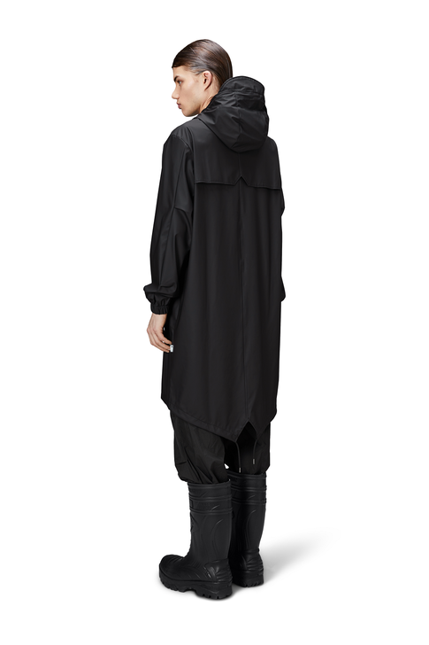 Rains Impermeabile Rains Fishtail Nero Fino al 55% di sconto