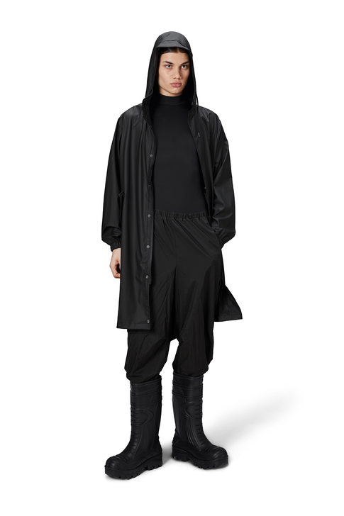 Rains Impermeabile Rains Fishtail Nero Fino al 55% di sconto